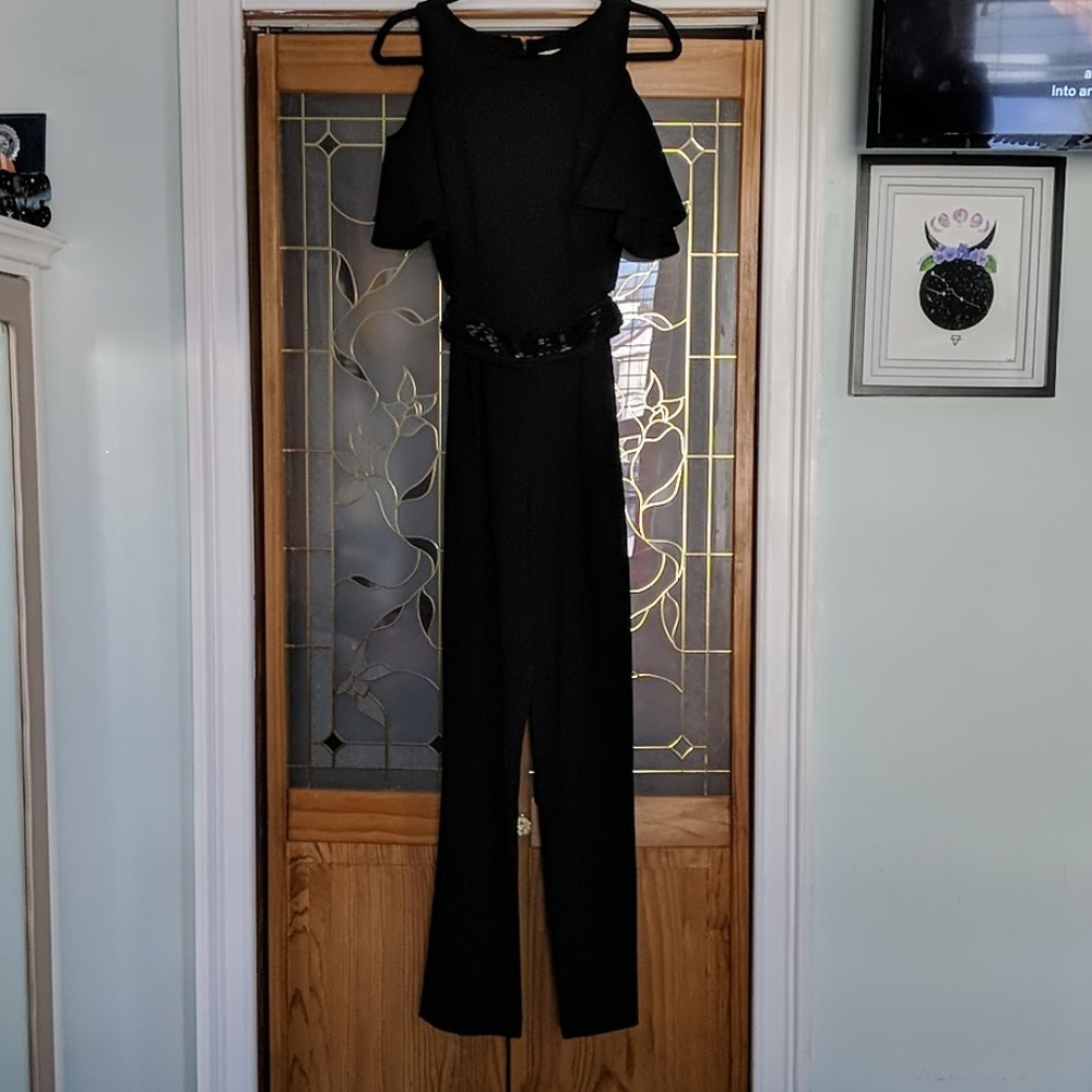 Eliza J. Black jumpsuit